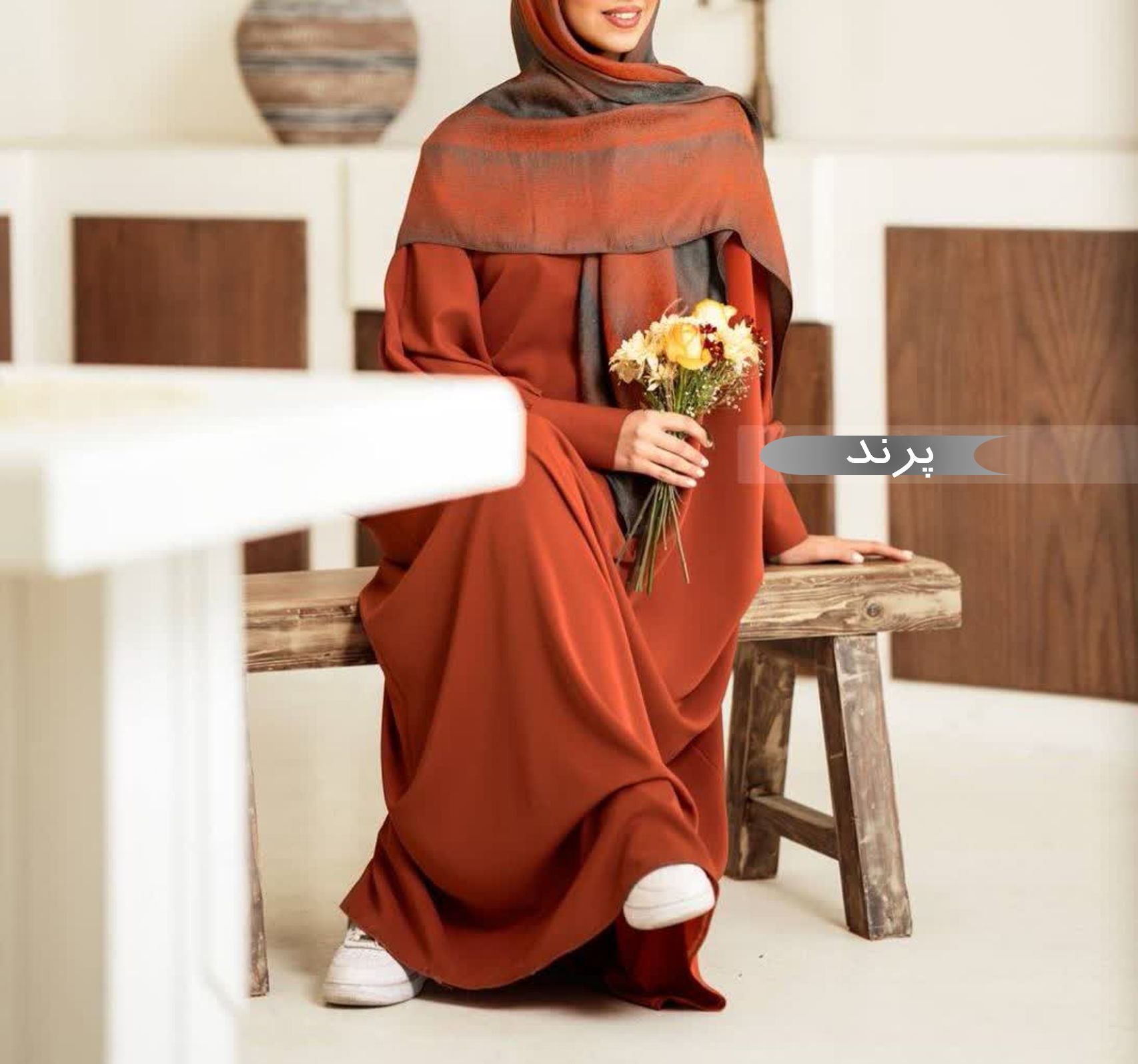 مانتو عبا طرح پرند 