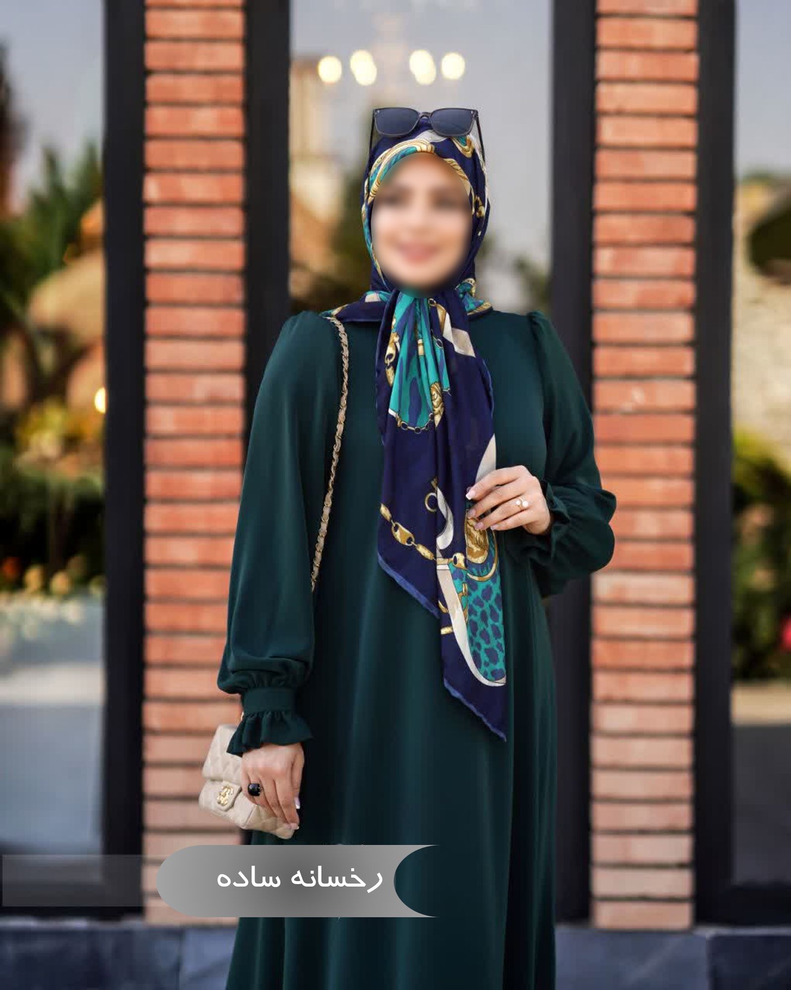  مانتو عبایی زنانه مجلسی طرح رخسانه 
