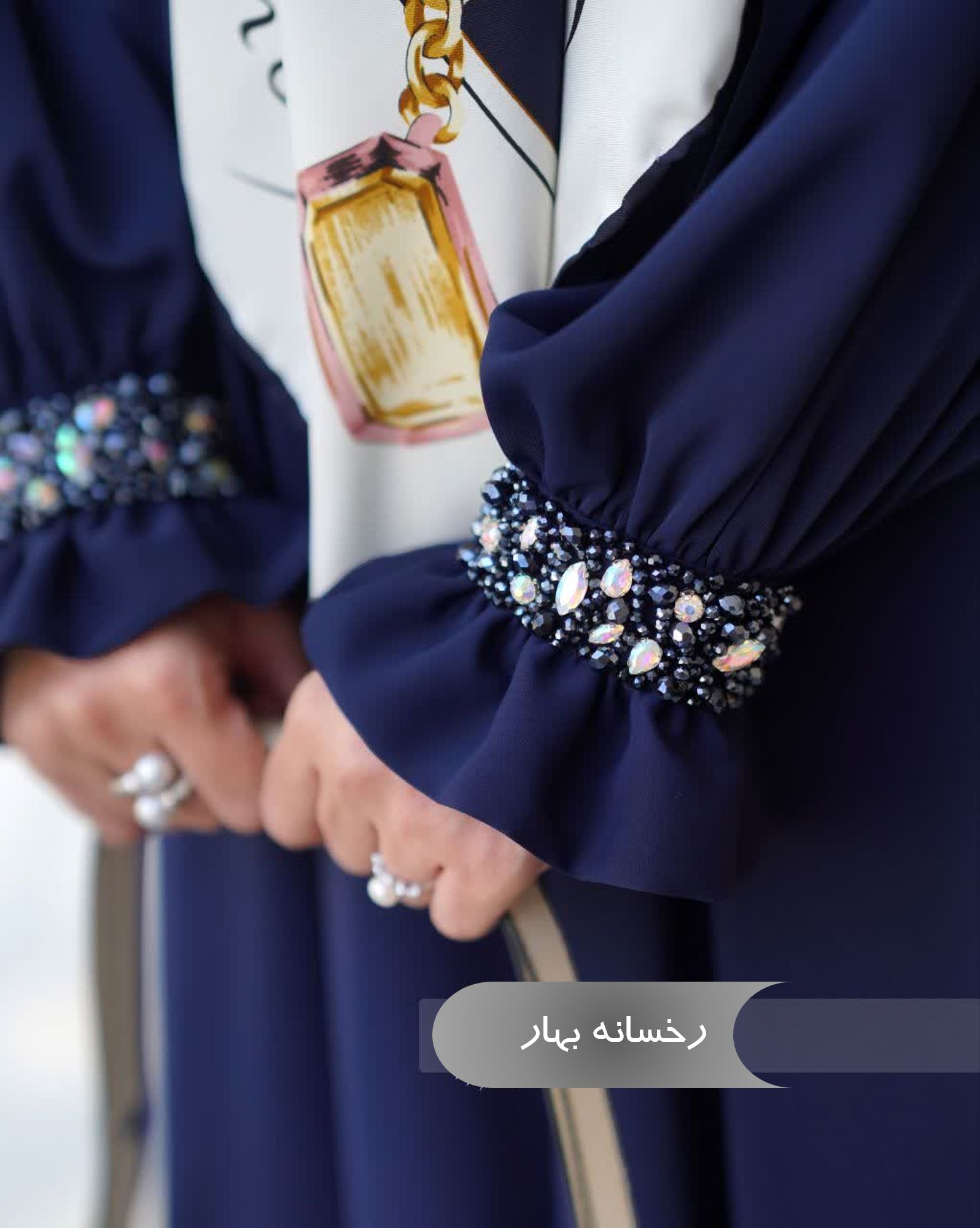 مانتو عبایی زنانه رخسانه بهار ارسال رایگان مزون دوز و مجلسی بلند و مشکی آماده سازی 7 روزه