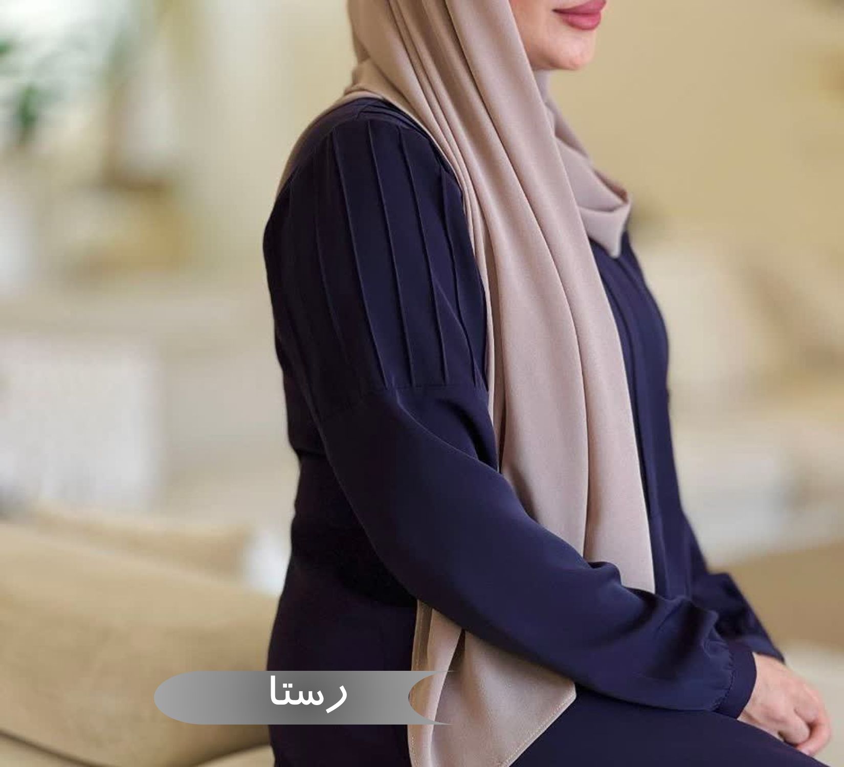 مانتو عبایی زنانه مجلسی طرح رخسانه رستا