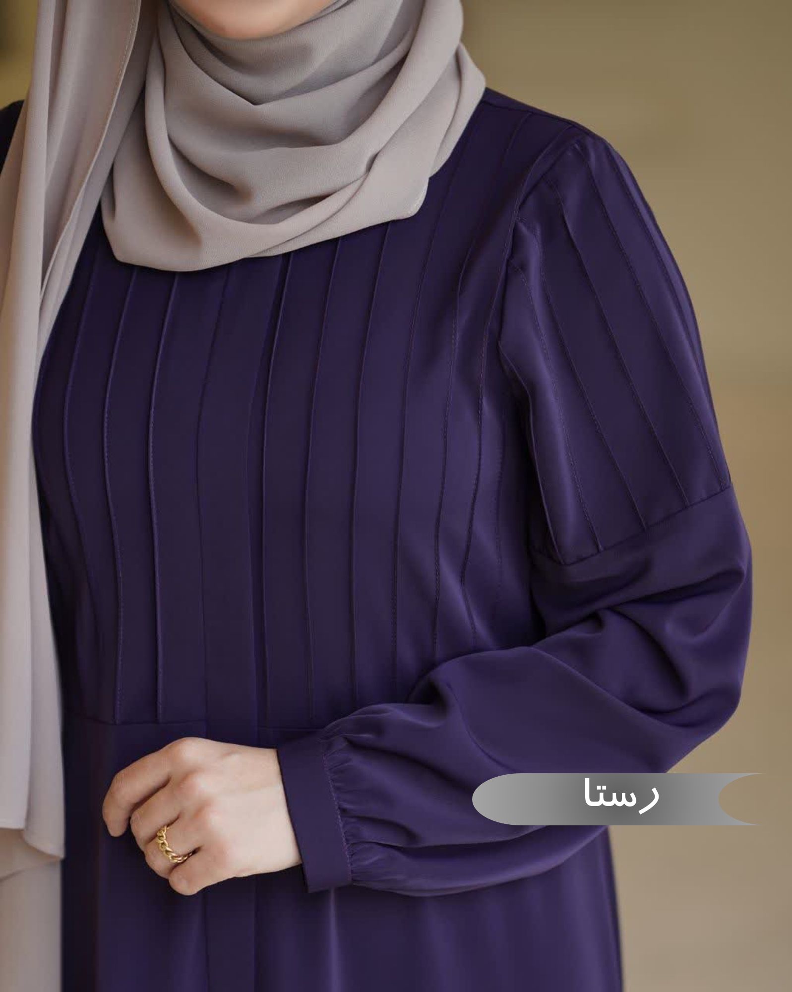 مانتو عبایی زنانه مجلسی طرح رخسانه رستا
