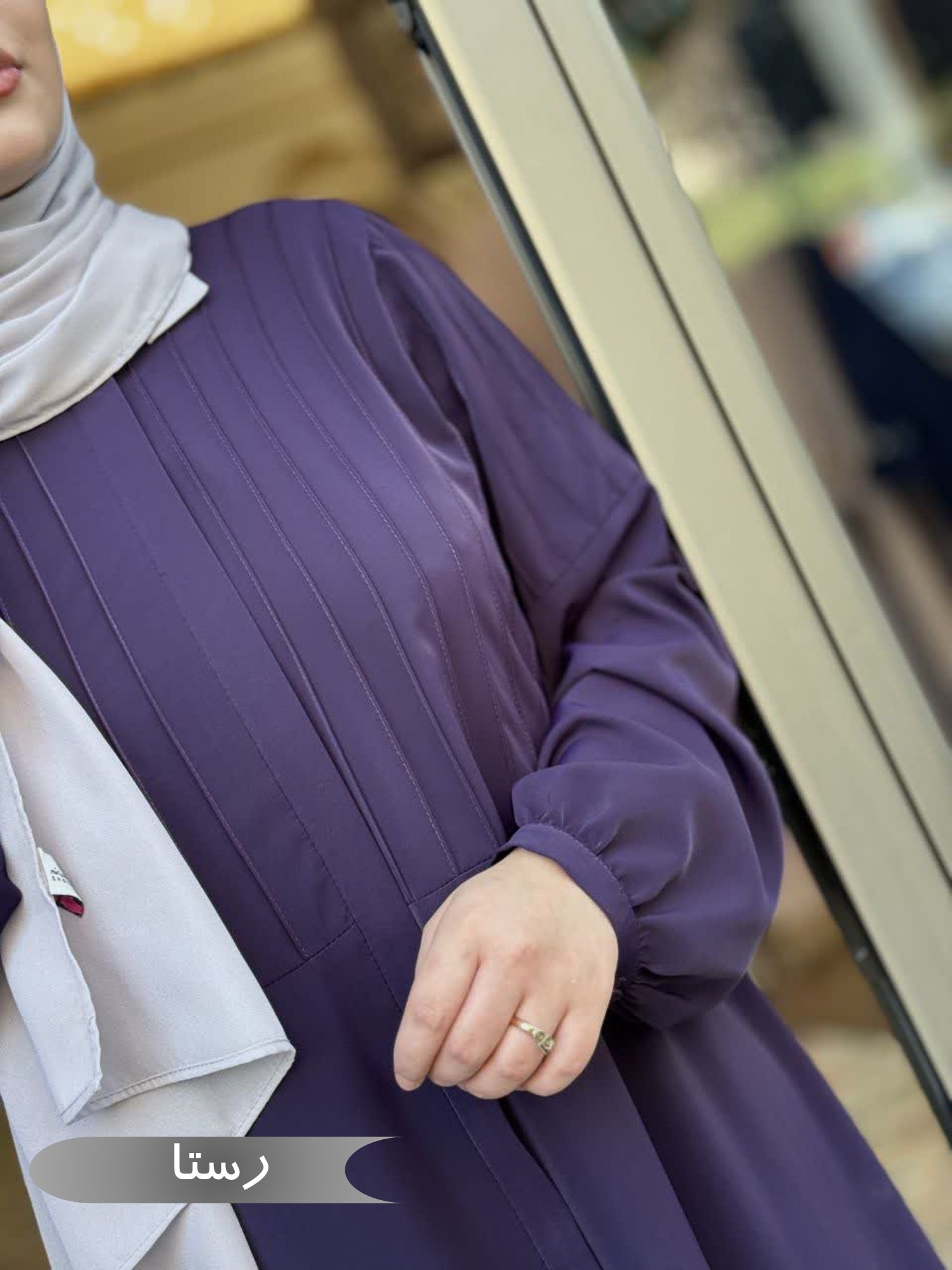 مانتو عبایی زنانه مجلسی طرح رخسانه رستا