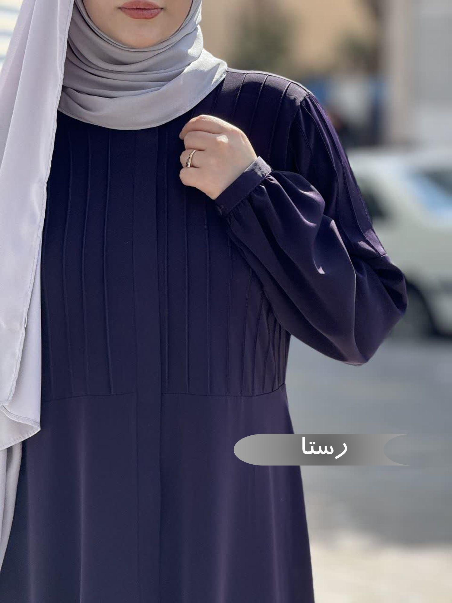 مانتو عبایی زنانه مجلسی طرح رخسانه رستا