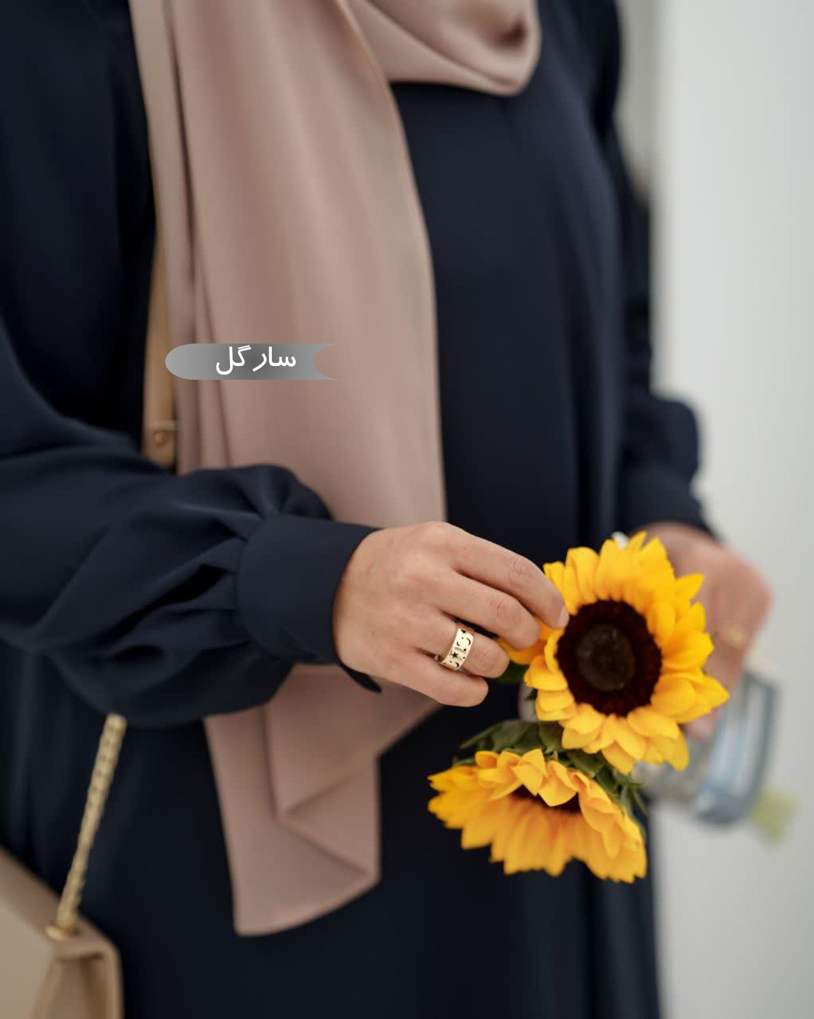 مانتو عبایی زنانه مجلسی طرح سارگل