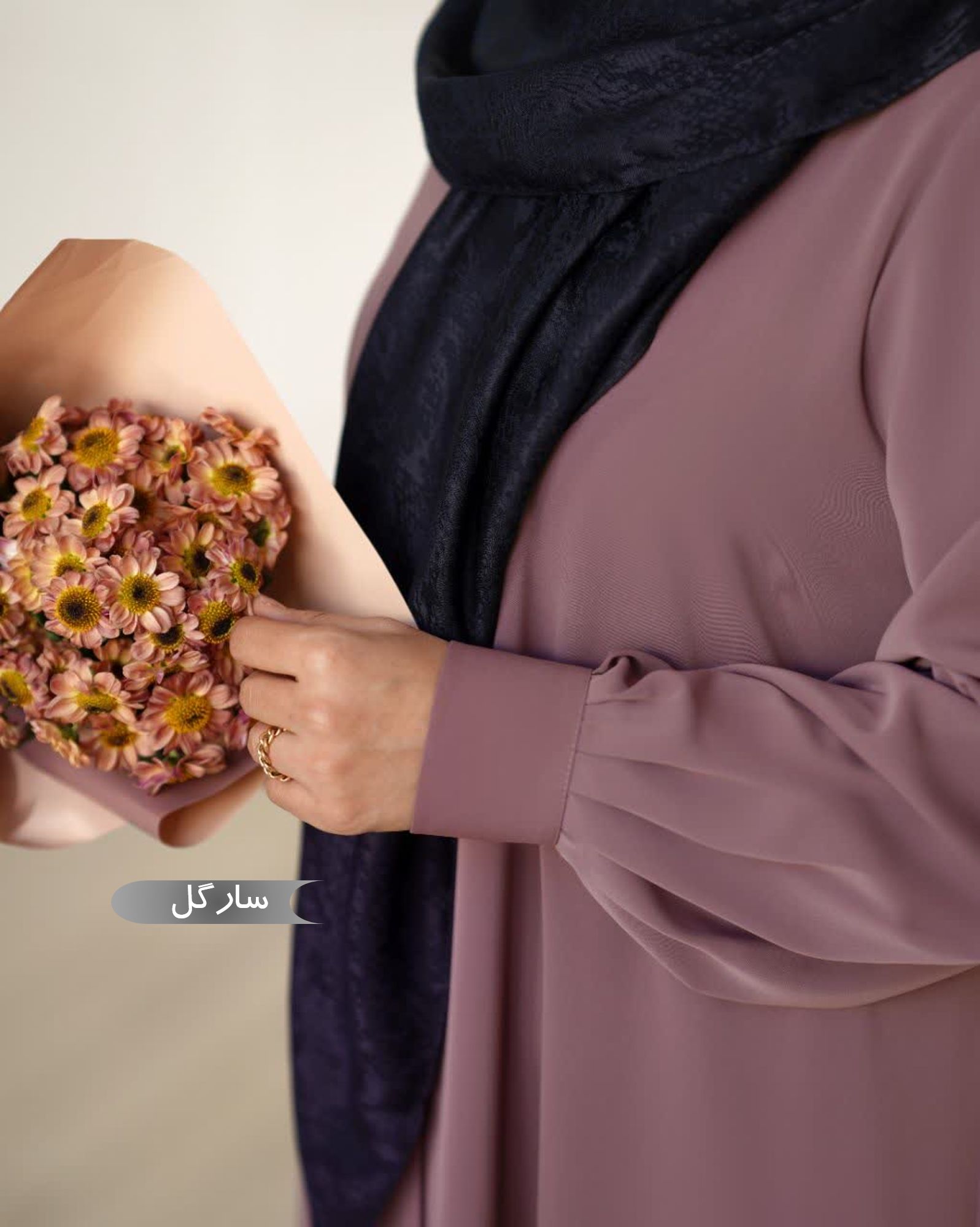 مانتو عبایی زنانه مجلسی طرح سارگل
