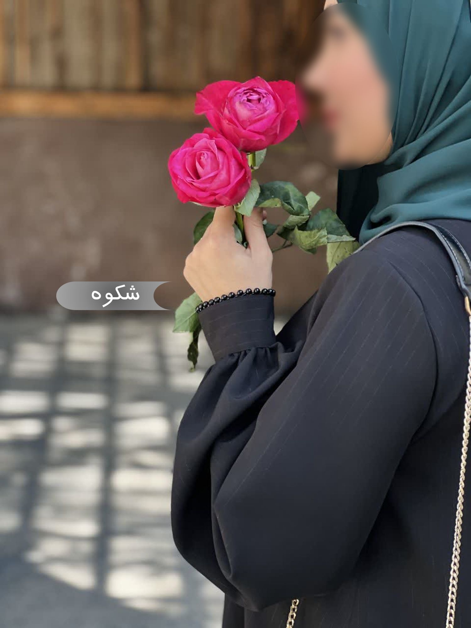 مانتو عبایی زنانه مجلسی طرح شکوه