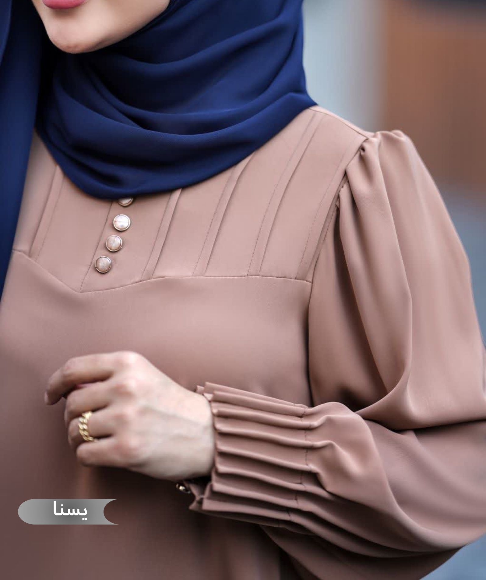  مانتو عبایی زنانه مجلسی طرح یسنا