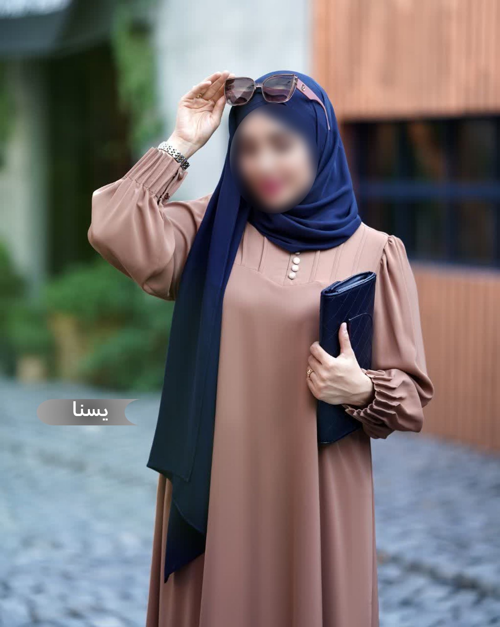  مانتو عبایی زنانه مجلسی طرح یسنا 